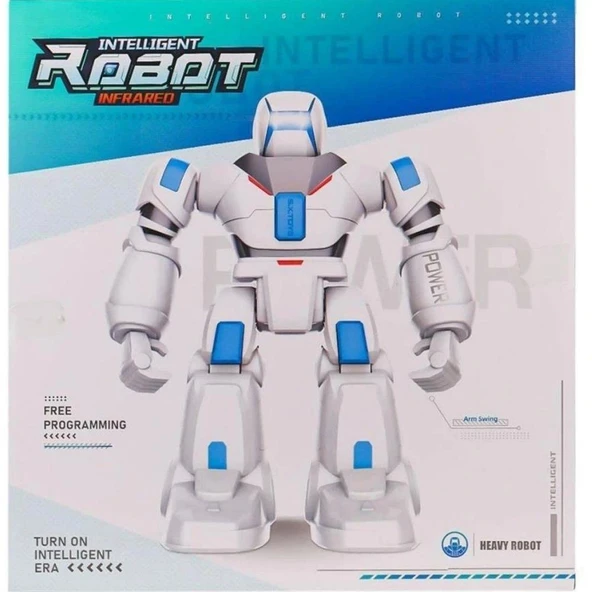 Vardem Kutulu Uzaktan Kumandalı Full Fonksiyon Şarjlı İnteraktif Hareketli Dansçı Robot - 4