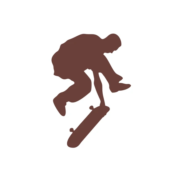 Kaykay Araba Sticker 17x17 Cm Kahverengi ürün görseli 1