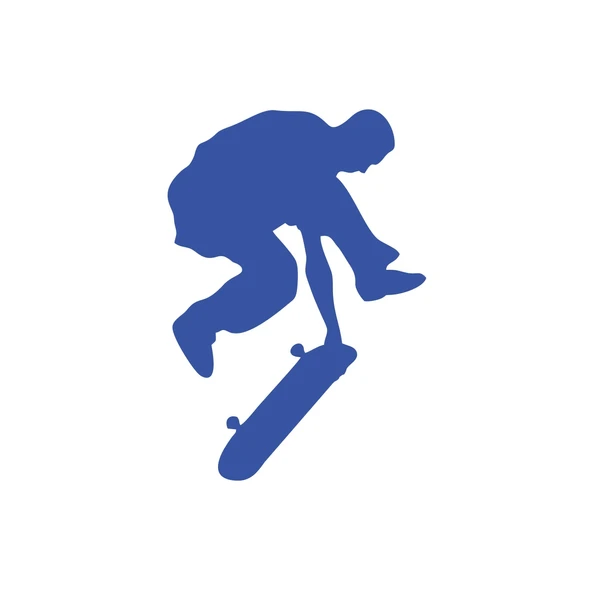 Kaykay Araba Sticker 17x17 Cm Mavi ürün görseli