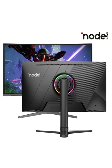 Node Game Nd-cv27240rgb 27" 240hz Curved Kavisli Gaming Pivot Ayaklı 1500r Oyuncu Monitör