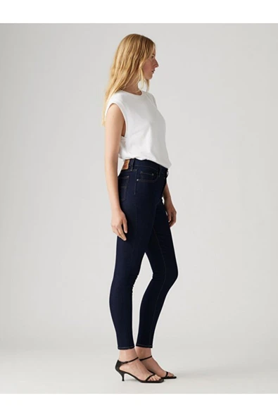 721 Skinny Fit Yüksek Bel Jeans  KOT PANTOLON A9360 - 2