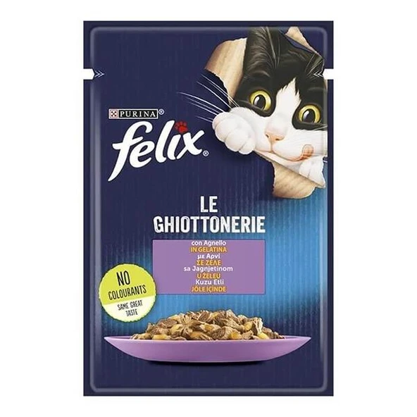 Felix Kuzu Etli Yetişkin Kedi Konservesi 85gr