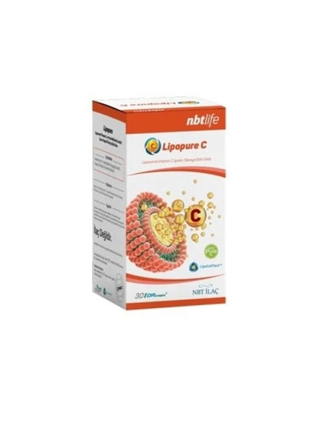 NBT Life Lipopure C Vitamini 30 Kapsül