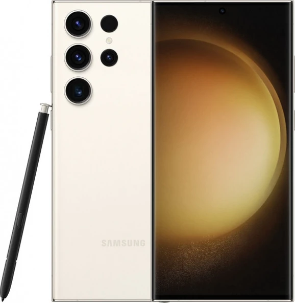 Samsung Galaxy S23 Ultra Krem 256 GB 12 GB Ram Akıllı Telefon (Samsung Türkiye Garantili)