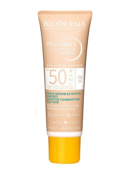 Bioderma Photoderm Cover Touch Mineral SPF50+ 40 gr - Very Light