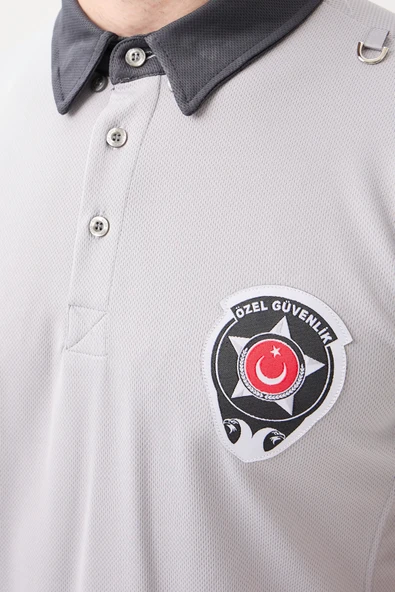 MÜNİH GÜVENLİK T-SHİRT UNİSEX | Güvenlik Görevlisi Polo Yaka Tişört, Personel Üniforma, İş Kıyafeti - 9