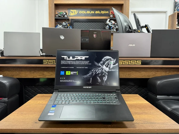 Monster Tulpar T7 V26.1.2 Intel Core i7 13700H 32GB RAM 1TB SSD RTX4060 17.3” FHD 144Hz (İKİNCİ EL)