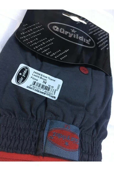 Güryıldız Erkek Mavi Renk Boxer 24509 4 Lü - 7