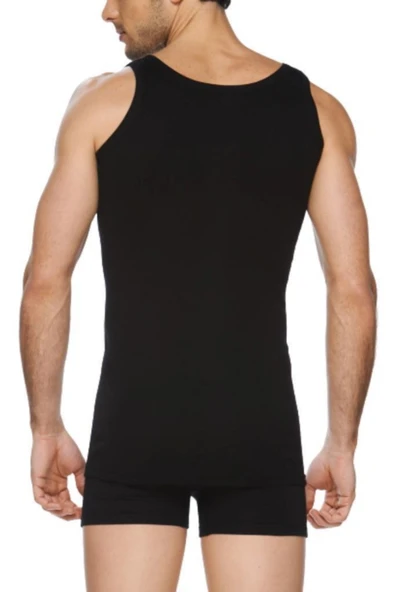 Güryıldız 6 Adet Renkli Erkek Ribana Atlet Yüzde Yüz Pamuk 24003 - 2