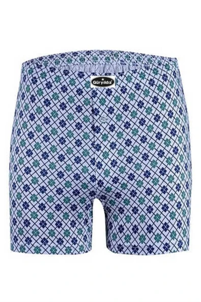 Güryıldız Underwear 6'lı Karışık Desenli Erkek Baddal Empirme Boxer 24508