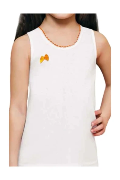 Güryıldız 27309 Ribana Ponponlu Kız Çocuk Atlet 6'lı - 2