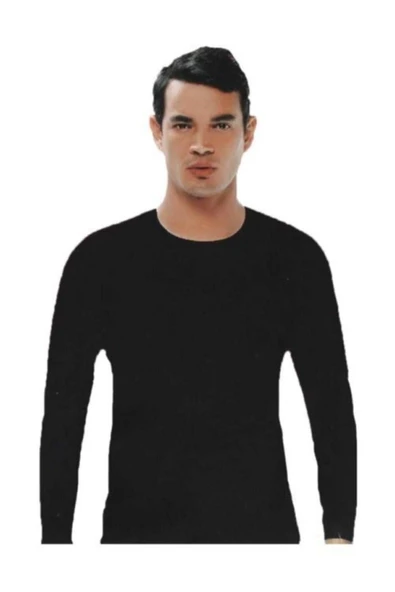 GÜMÜŞ Erkek Siyah Termal Içlik Uzun Kol Mrt4054