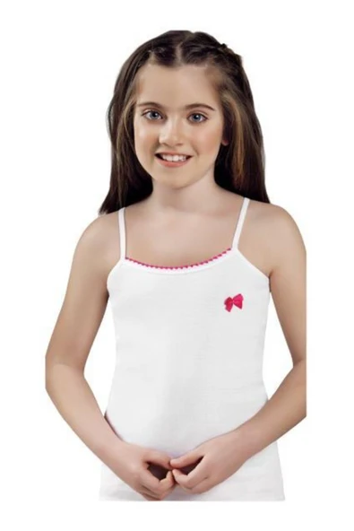 Güryıldız 27208 Çocuk Ribana Ip Askılı Kız Çocuk Atlet 6'lı