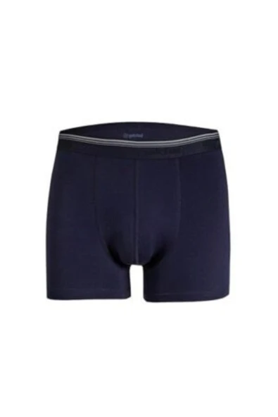 Güryıldız Underwear Güryıldız 6'lı Lacivert Kısa Spor Kesim Likralı Boxer 24513