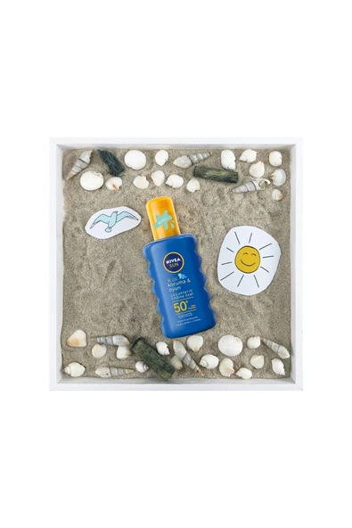 Nivea Baby Nivea Sun Çocuk Renkli Nemlendirici Güneş Spreyi Gkf 50+ 200 Ml - 3