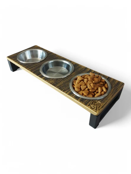 Kedi ve Köpekler İçin Dayanıklı Mama ve Su Standı Sağlıklı ve Şık Tasarım ürün görseli