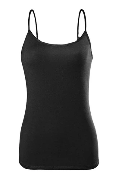 Güryıldız 6 Adet Büyük Beden Ribana Ip Askılı Atlet 20002