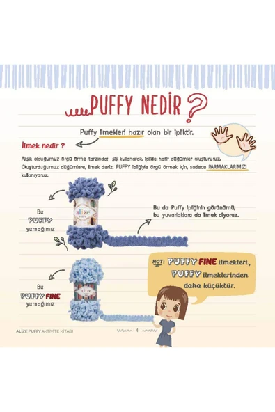 Alize Puffy Color El Örgü Ipi 5925 5 Adet - 6