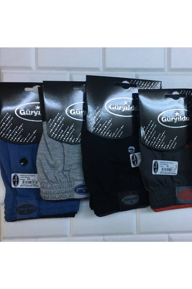 Güryıldız Erkek Mavi Renk Boxer 24509 4 Lü - 3