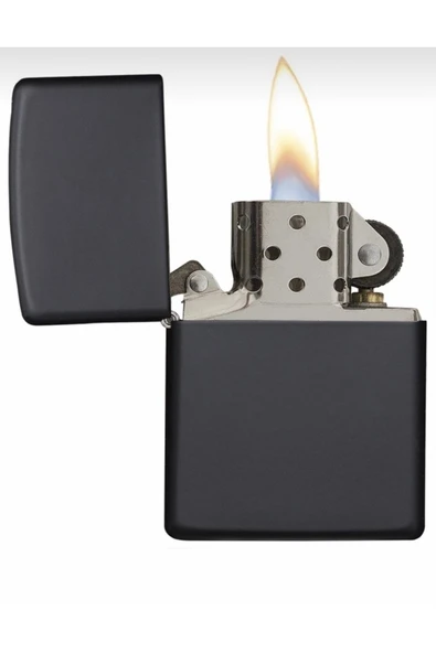 Mia Mat Siyah Zippo Çakmak - 2