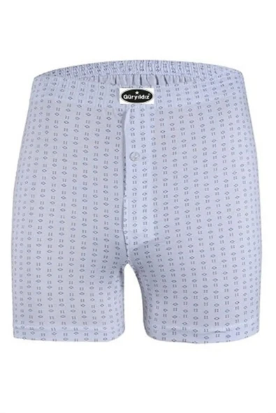 Güryıldız Underwear 12'li Battal Beden Karışık Desenli Erkek Empirme Boxer 24508
