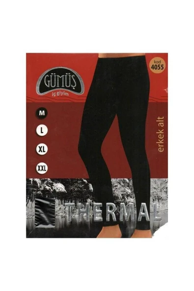 GÜMÜŞ Gümüş Erkek Termal Set Alt Üst İçlik Takım - 2