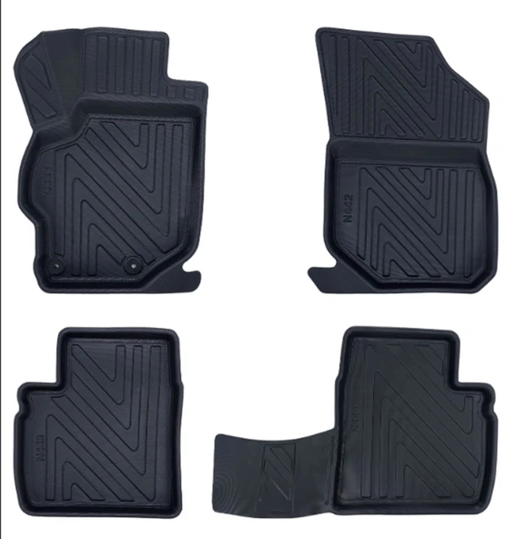 Citröen C-Elysee 2012 ve Sonrası 4D Premium Havuzlu Paspas