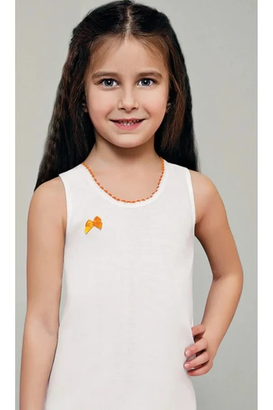 Güryıldız 27309 Ribana Ponponlu Kız Çocuk Atlet 6'lı