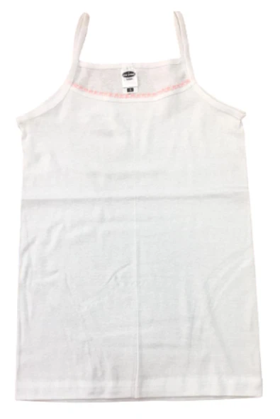 Güryıldız 6'lı Paket Penye Ribana Ip Askılı Kız Çocuk Atlet 27208