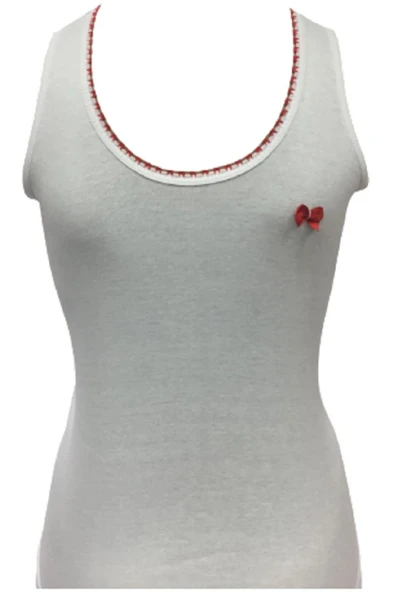 Güryıldız 3 Adet Ribana Ponponlu Geniş Askılı Kız Çocuk Atlet Asorti 27309 - 3