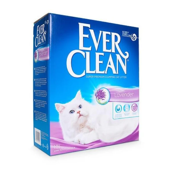 Ever Clean Lavender Lavanta Kokulu Kedi Kumu 10 Lt