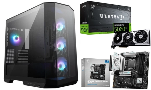 MSI ULTRA GAMİNG-i9-14900K-16GB RTX 4060 TI VENTUS 3X-B760M GAMİNG Wi-Fi DDR5-XPG 32GB-1TB