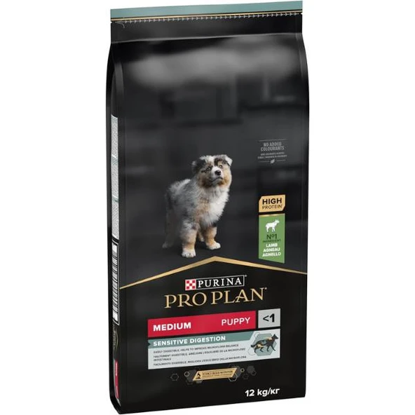 Pro Plan Puppy Medium Kuzu Etli Orta Irk Yavru Köpek Maması 12Kg - 3