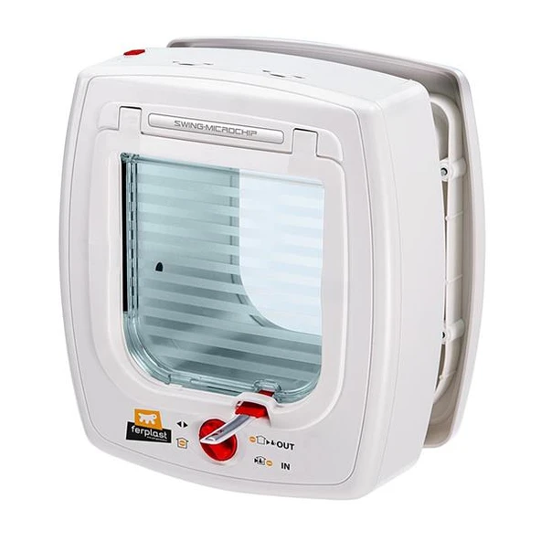 Ferplast Swing Microchip Mikroçipli White Kedi Kapısı
