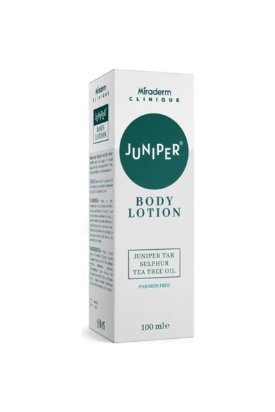 Miraderm Juniper Kükürtlü Vücut Losyonu 100 ml
