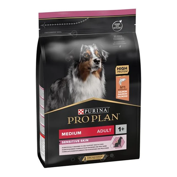 Pro Plan Medium Adult Somonlu Yetişkin Köpek Maması 3Kg