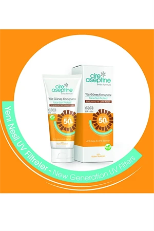 Cire Aseptine Yüz Güneş Kremi SPF 50+ – Yaşlanma Karşıtı & Leke Önleyici Koruma, 50 ml - Resim 2
