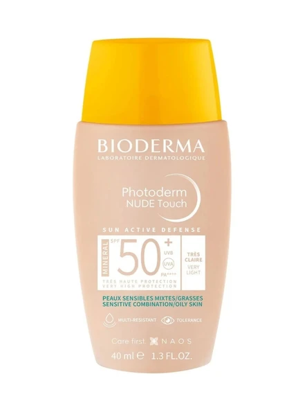 Bioderma Photoderm Nude Touch Very Light SPF50+ 40 ml