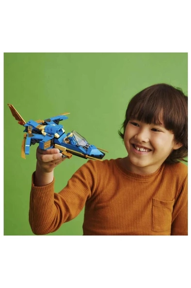 LEGO ® NINJAGO® Jay’in Yıldırım Jeti EVO 71784 - 7 Yaş ve Üzeri için Oyuncak Yapım Seti (146 Parça) - 8