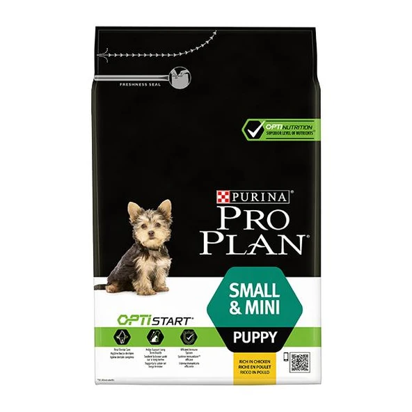 Pro Plan Puppy Small Mini Tavuklu Küçük Irk Yavru Köpek Maması 3Kg ürün görseli