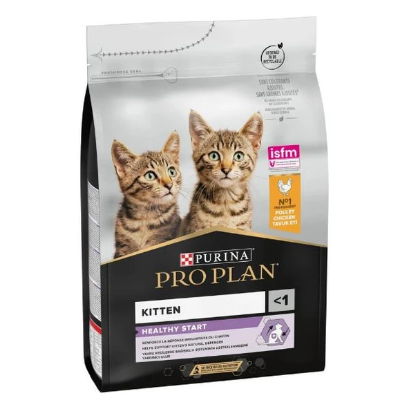 Pro Plan Kitten Tavuklu Yavru Kedi Maması 3Kg - 4