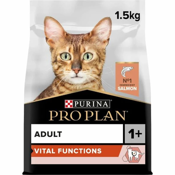 Pro Plan Adult Somonlu Yetişkin Kedi Maması 1,5Kg - 5