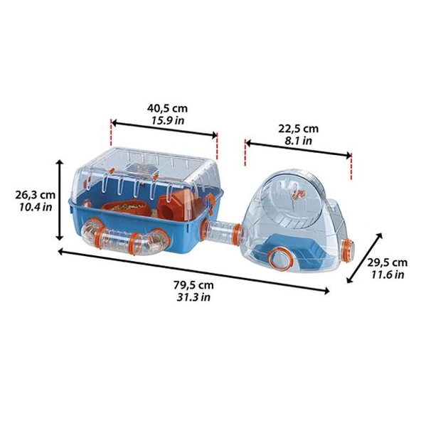 Ferplast Combi 2 Hamster Kafesi - 2
