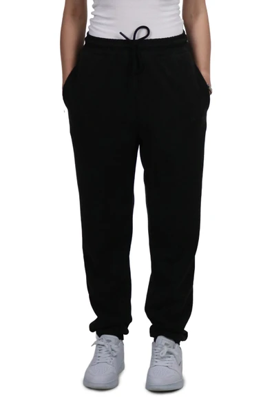 Kadın Modal Kumaş Siyah Jogger Pantolon