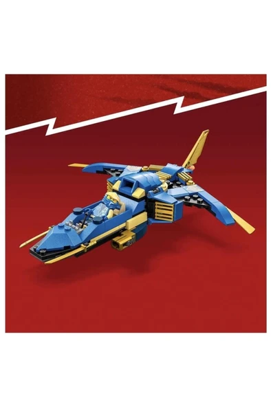 LEGO ® NINJAGO® Jay’in Yıldırım Jeti EVO 71784 - 7 Yaş ve Üzeri için Oyuncak Yapım Seti (146 Parça) - 5