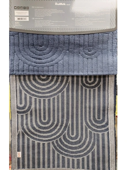 Özdilek 2li Klozet Takımı Pamuk-Doly Denim Lacivert - 3