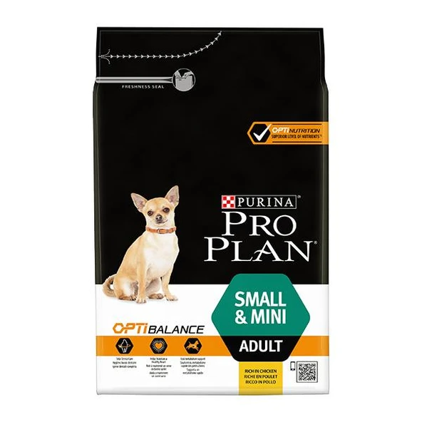 Pro Plan Small&Mini Tavuklu Küçük Irk Yetişkin Köpek Maması 3kg ürün görseli