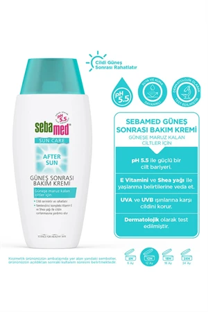 Sebamed After Sun Güneş Sonrası Losyon 100 ml – Cildi Yatıştıran ve Nemlendiren Bakım - Resim 3