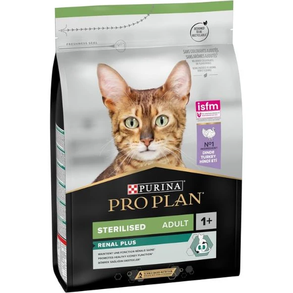 Pro Plan Sterilised Hindili Kısırlaştırılmış Kedi Maması 3Kg - 3