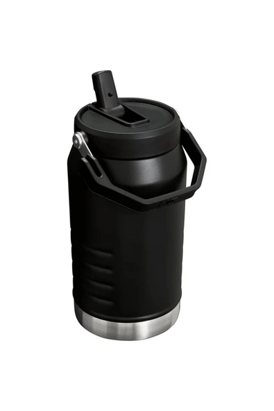 STANLEY 10-10788-038 64OZ THE ICE FLOW FLIP STRAW 2.0 JUG 1.90L BLACK TERMOS - 2
